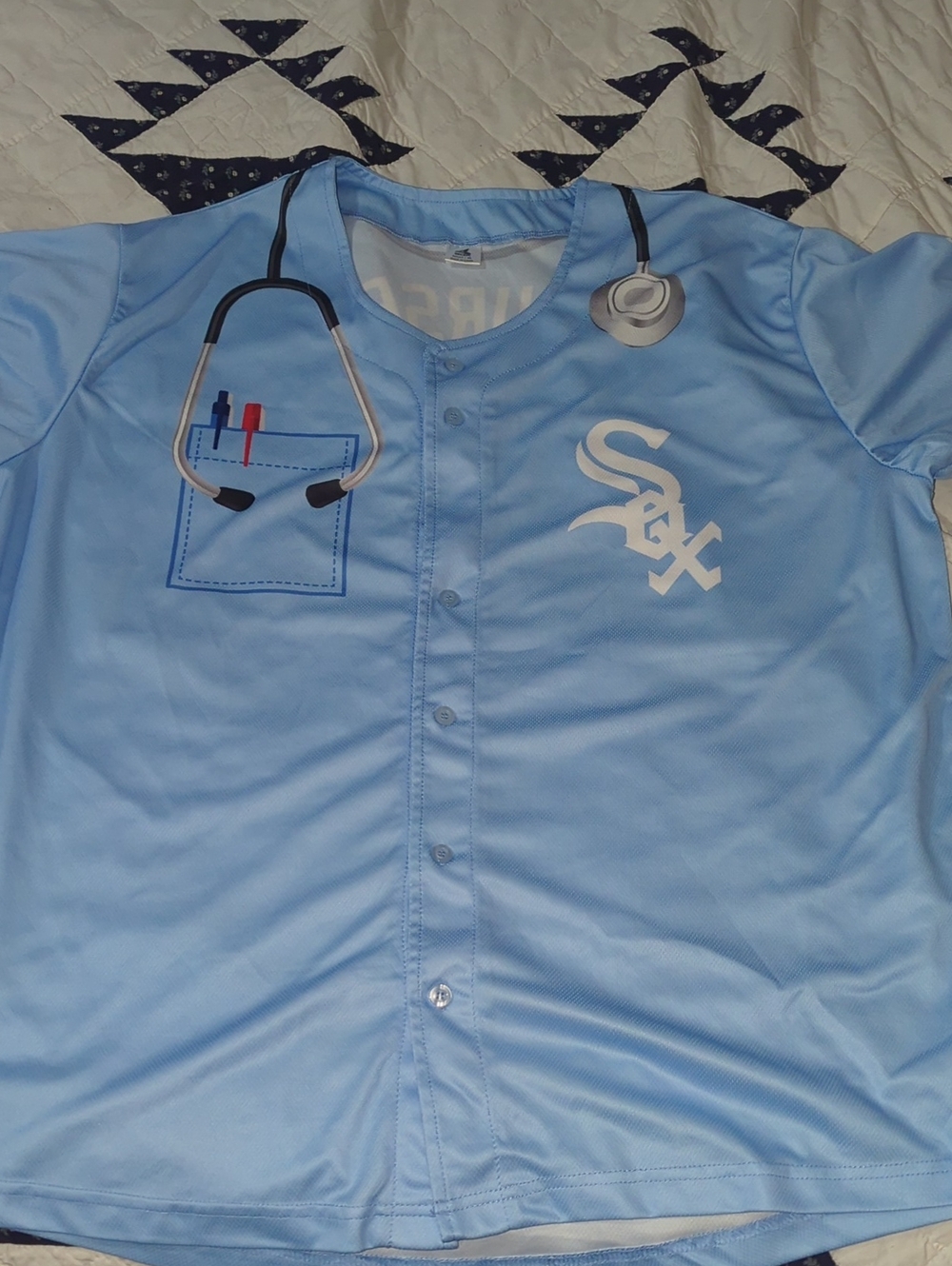 White Sox 2026 Nurse Light Blue Jersey